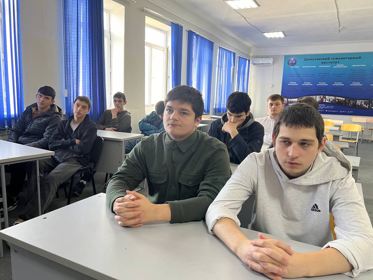 Продолжаем цикл еженедельных духовно-просветительских лекций для студентов ГПК